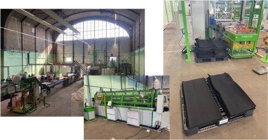 Rubber crumb de-vulcanisation process